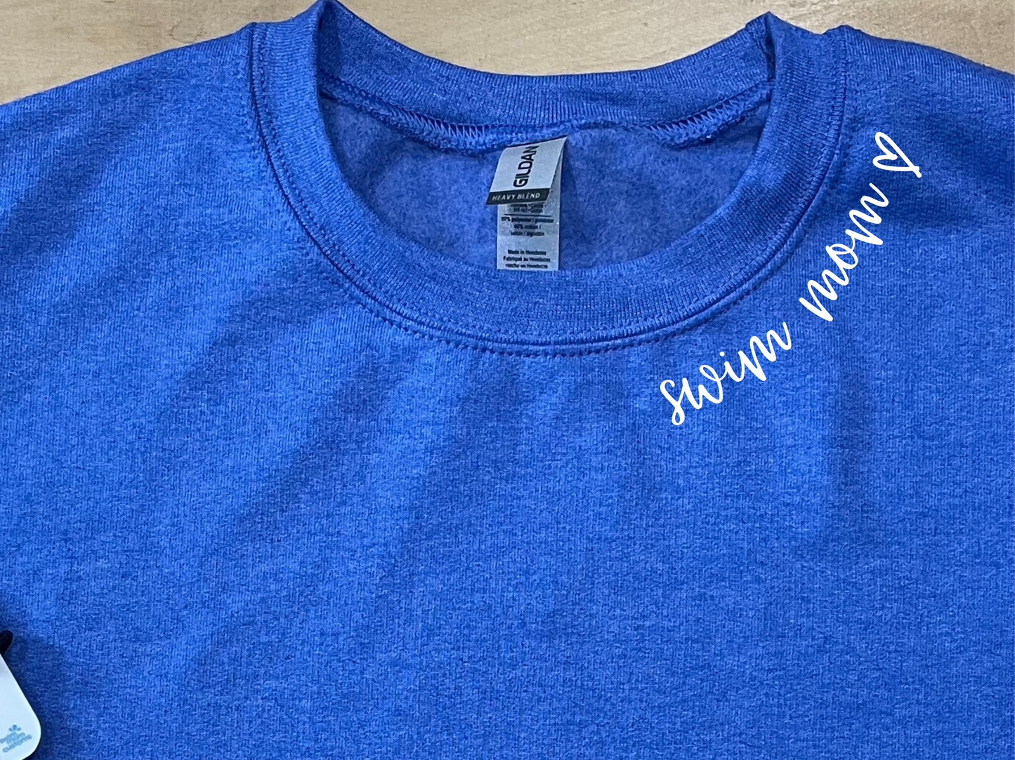 Swim Mom Collar Sweatshirt