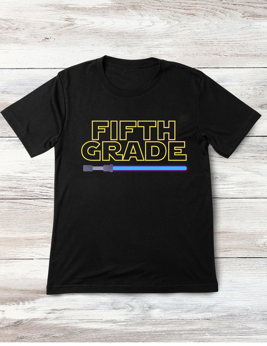 Star Wars Grade Level Shirt - Customize with Teacher Name