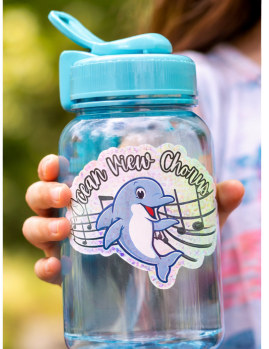 3" Ocean View Chorus Sticker - Holographic