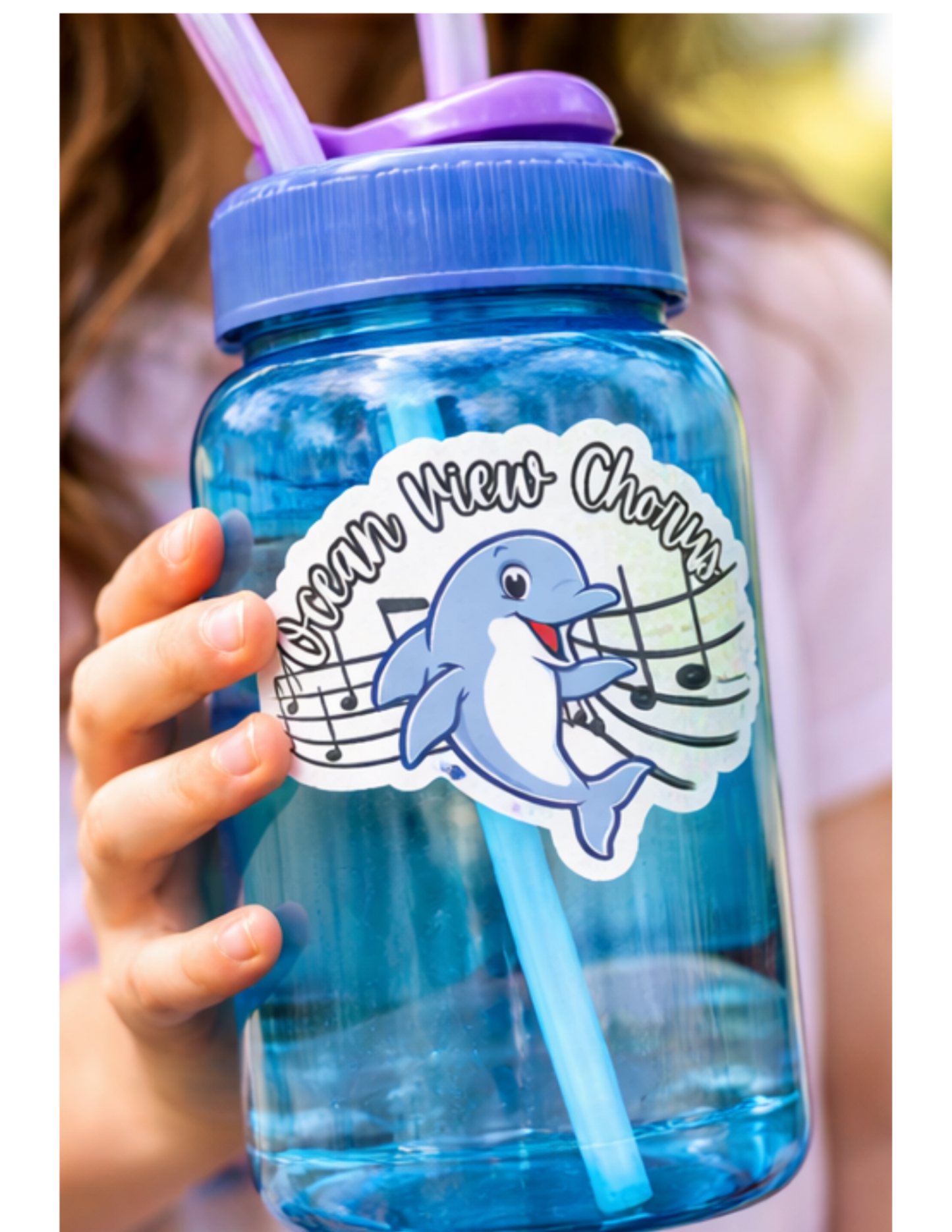 3" Ocean View Chorus Sticker