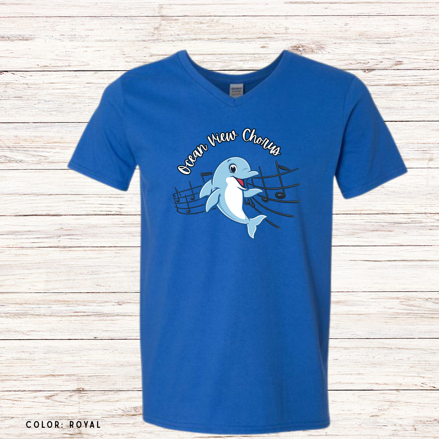 Ocean View Chorus V-Neck Tee