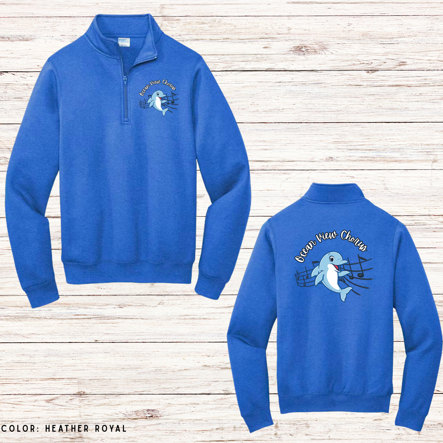 Ocean View Chorus Quarter Zip