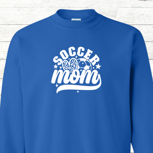 Soccer Mom Adult Sweatshirt - Back Personalization Option