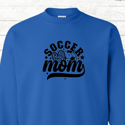 Soccer Mom Adult Sweatshirt - Back Personalization Option