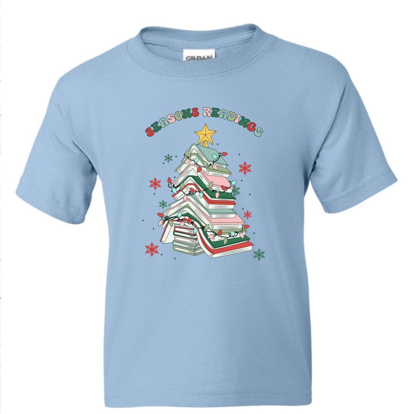 Seasons Reading -  Christmas Teacher / Adult Sweatshirt - Back Personalization Option