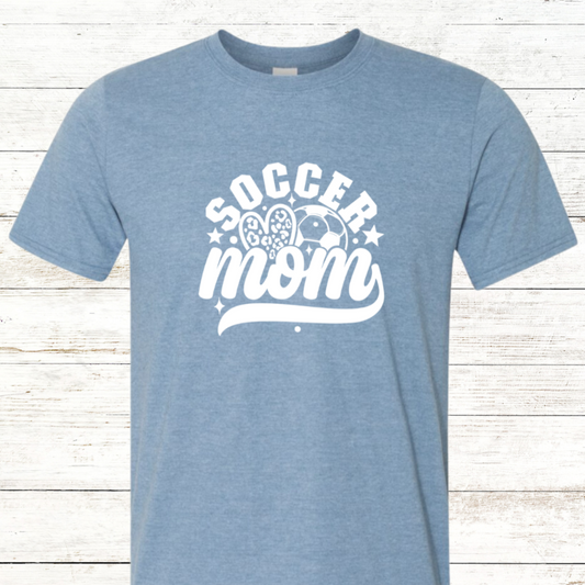 Soccer Mom shirt with Back Personalization Option