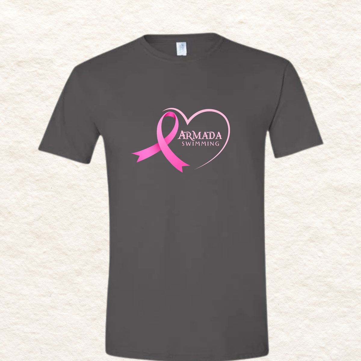 Armada Pink Ribbon Heart Tee
