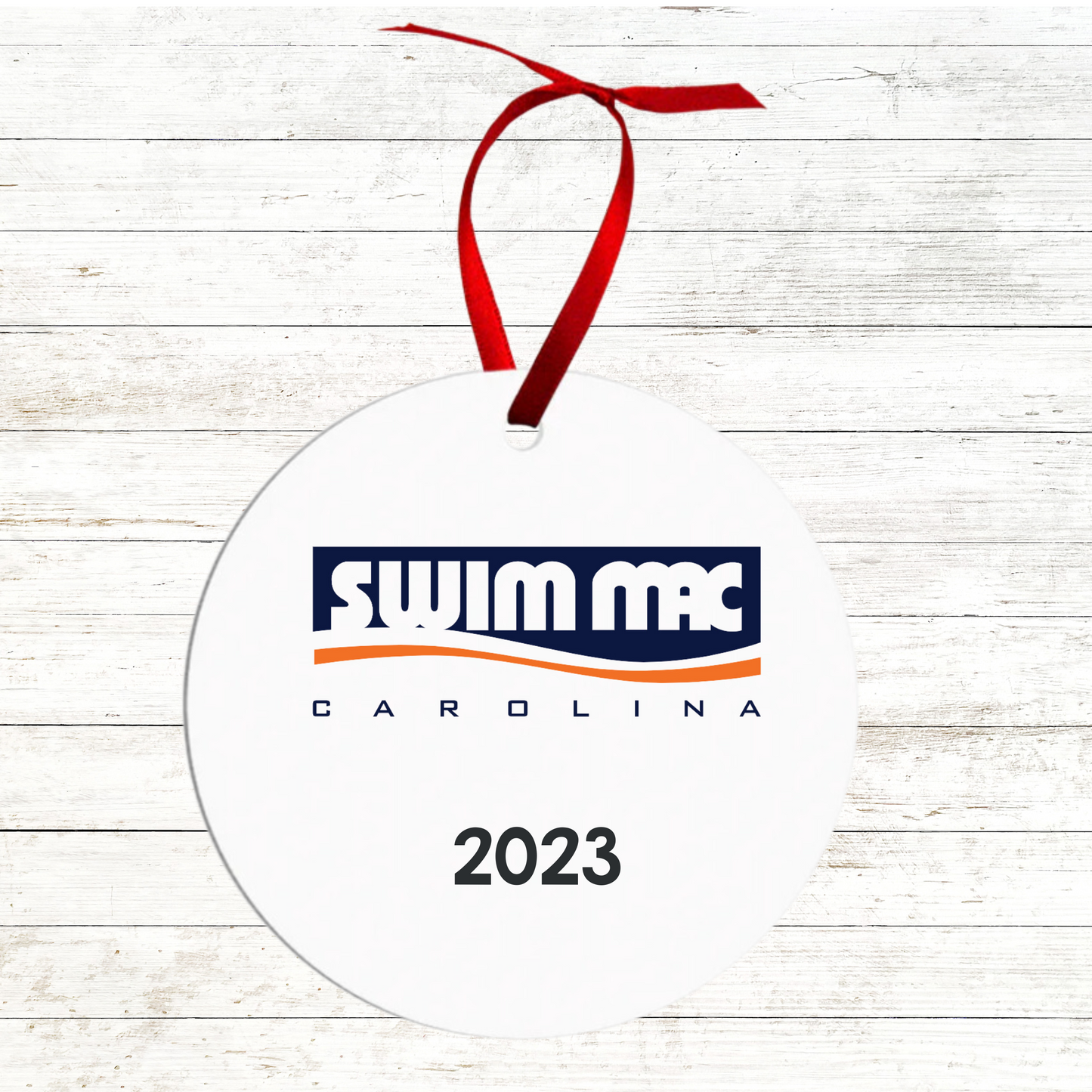 Swim Team Christmas Ornament - Swim Mac Carolina