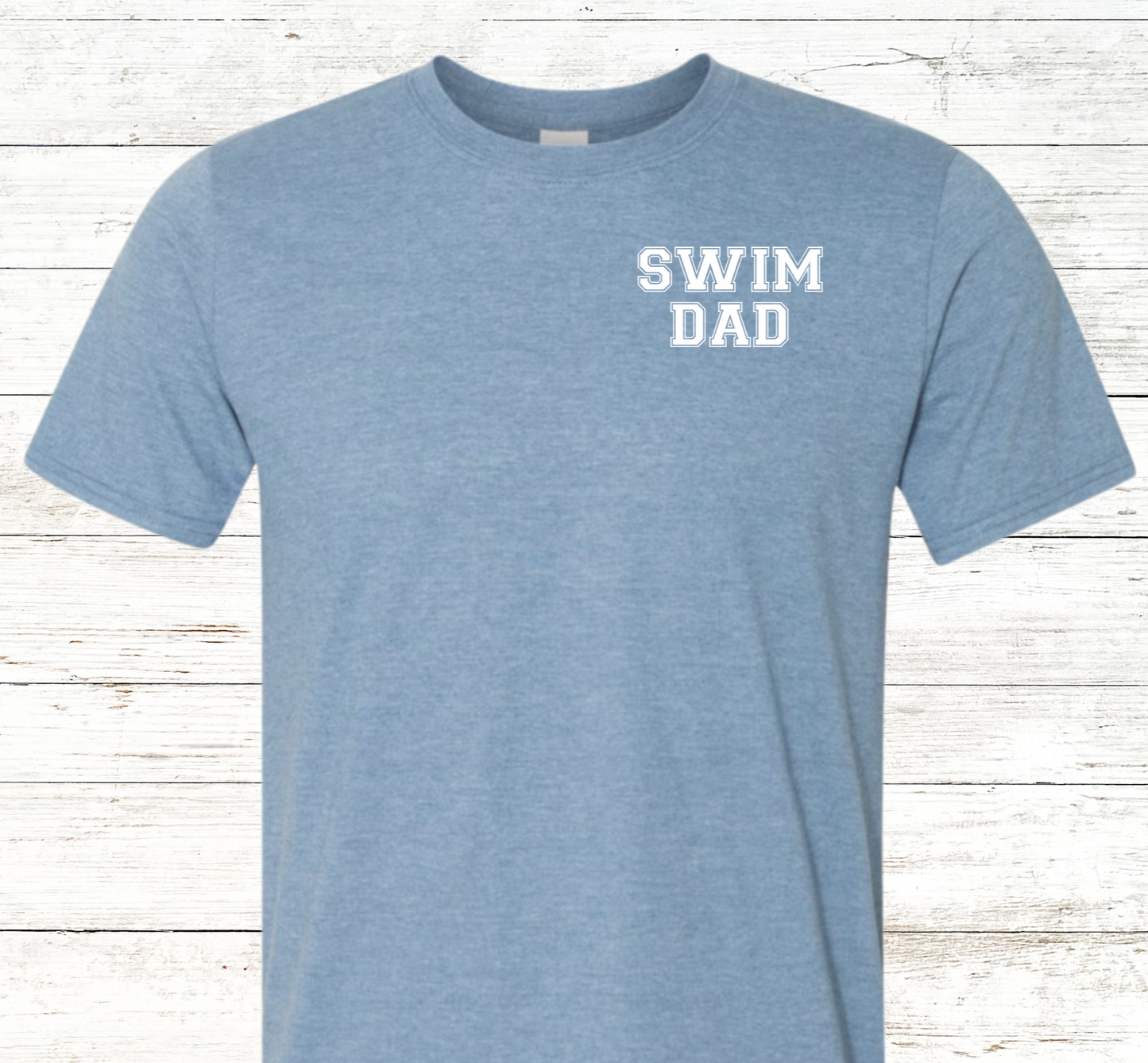 CLEARANCE: Swim Dad - Pocket Logo Tee (Adult Size XL)