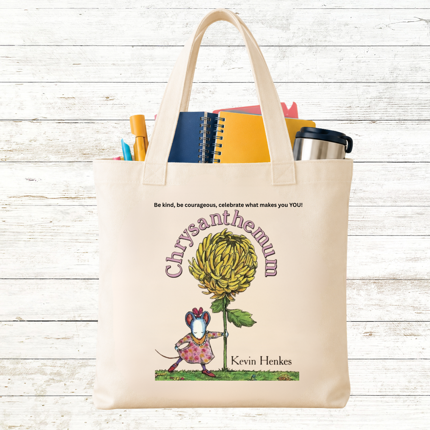 Chrysanthemum Tote Bag