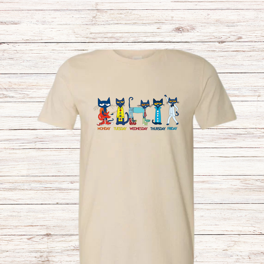Storybook Series: Pete the Cat Days of the week