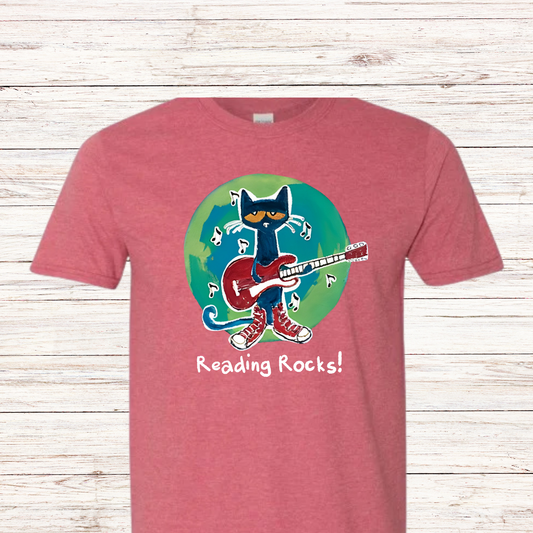 Storybook Series: Pete the Cat Reading Rocks