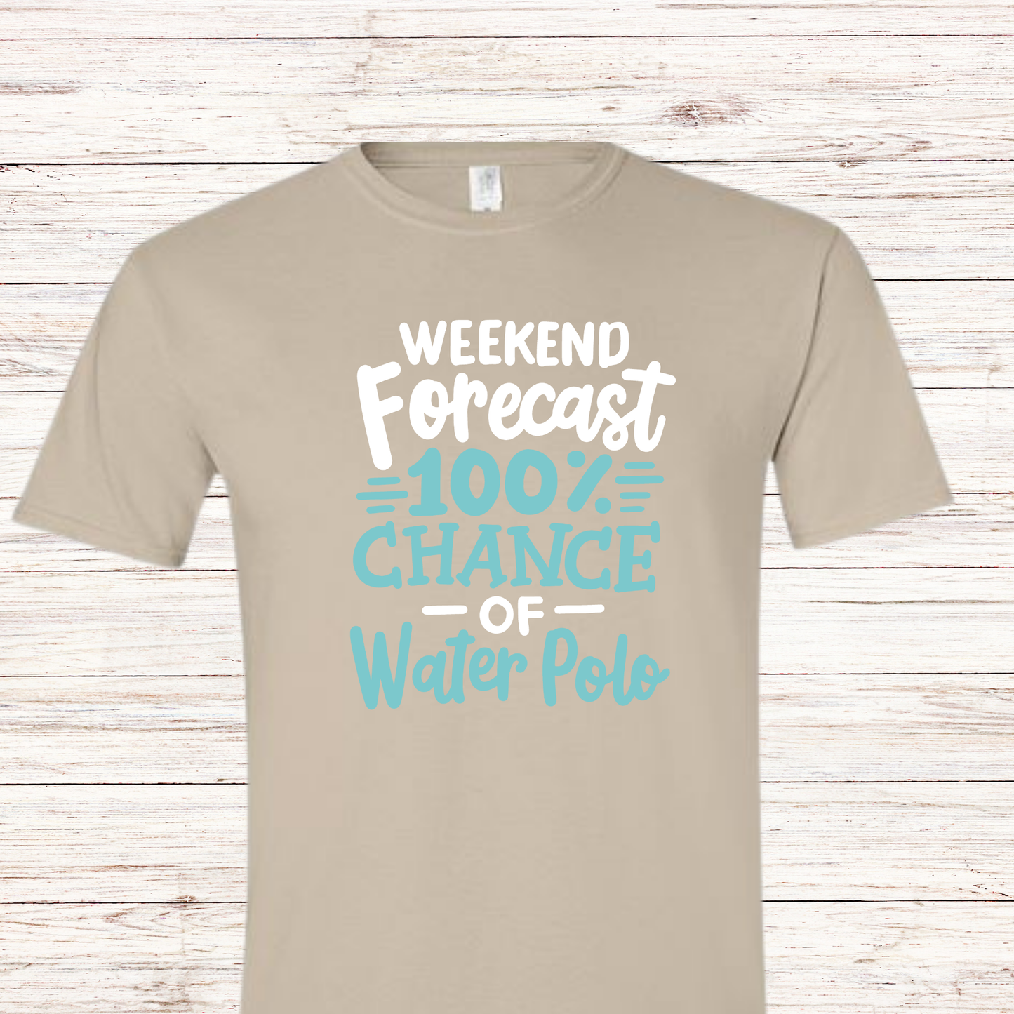Weekend Forecast Water Polo Shirt