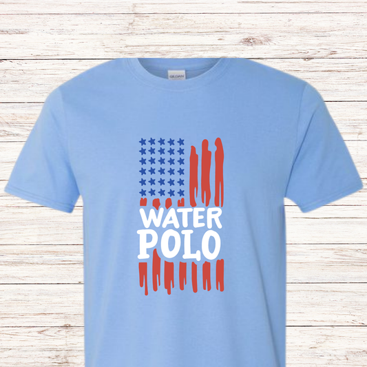Water Polo American Flag Shirt