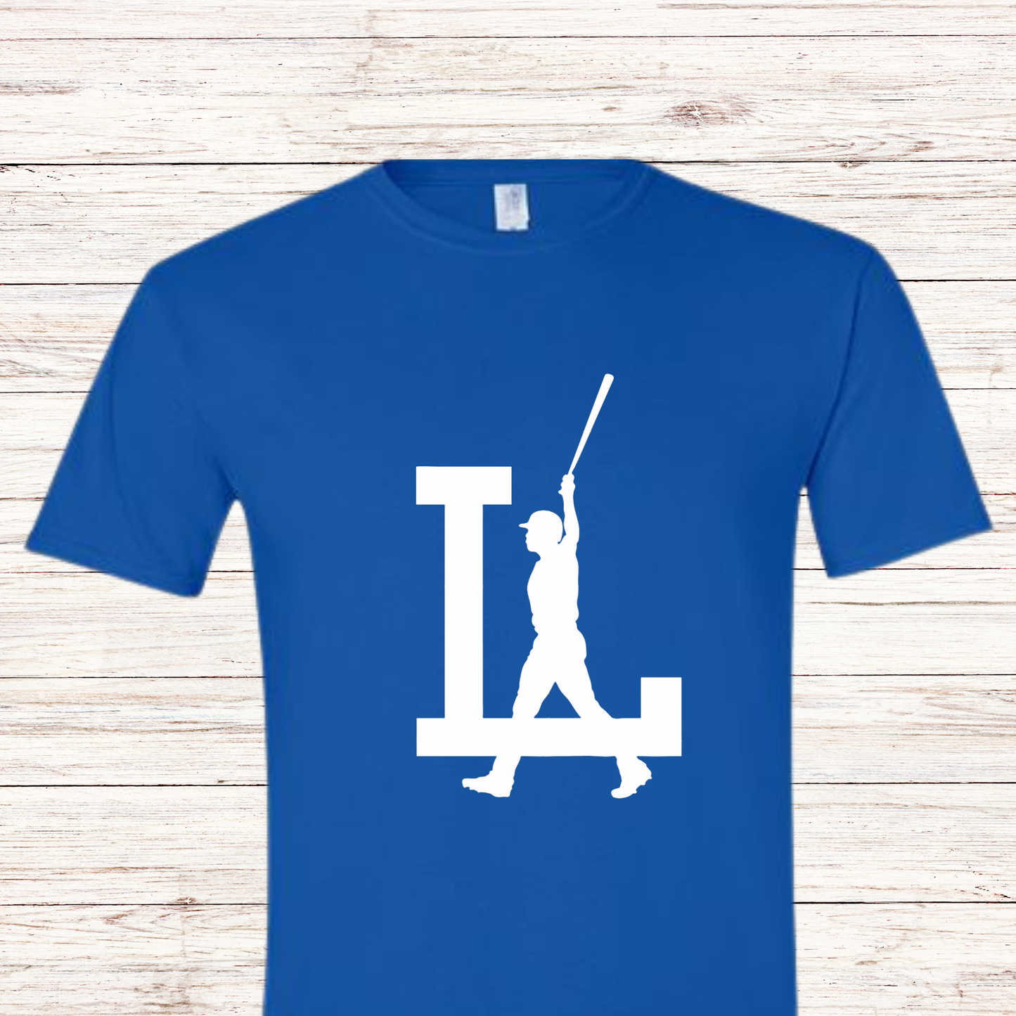 Dodgers LA Freddie Freeman Silhouette Shirt