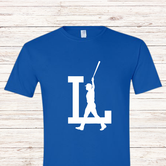 Dodgers LA Freddie Freeman Silhouette Shirt