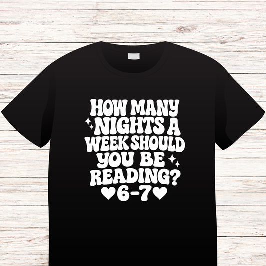 How Many Nights A Week Should You Be Reading? 6-7