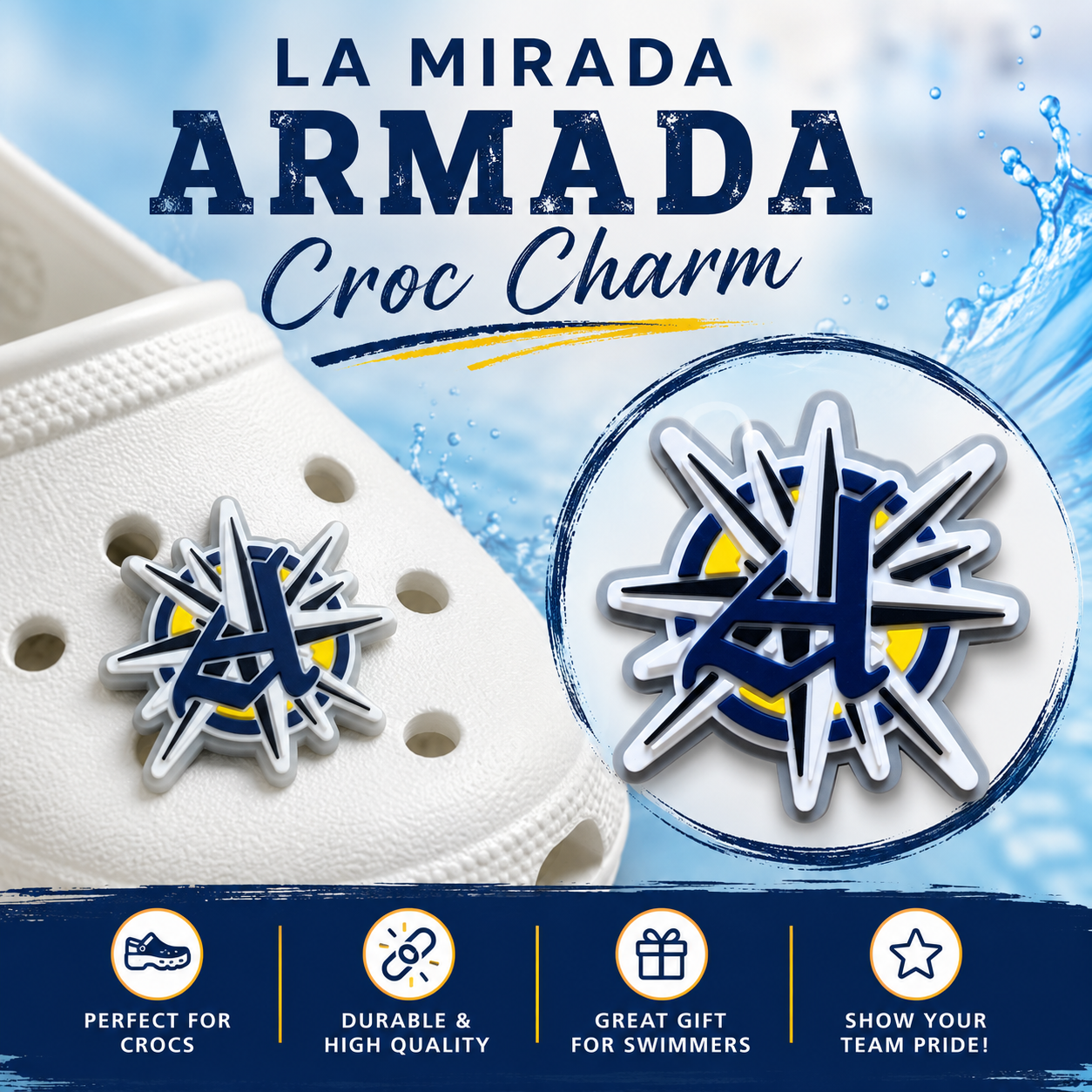 Armada Croc Charms