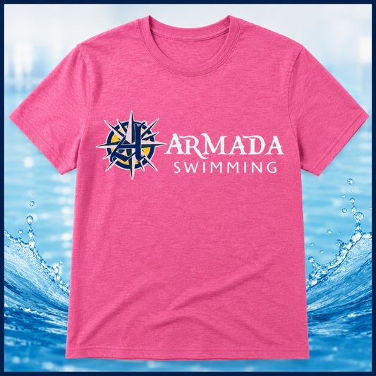 Armada Swimming (Full Logo: Pink)