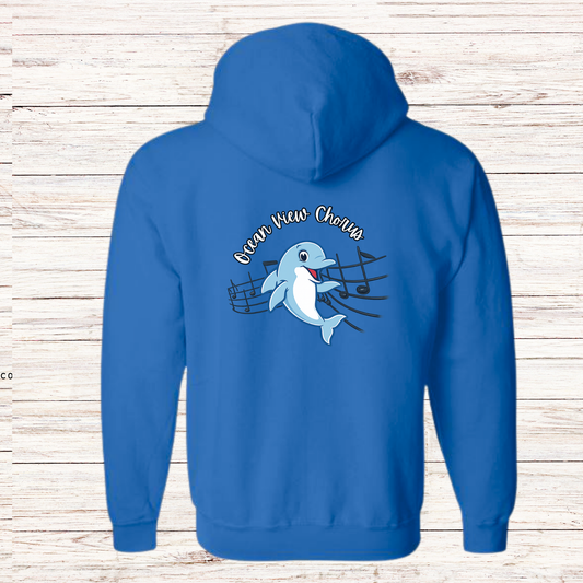 Ocean View Chorus Zipper Hoodie