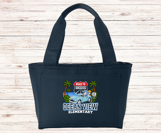 Ocean View Elementary 2026-2027 Road to Success Personalized Lunch Tote