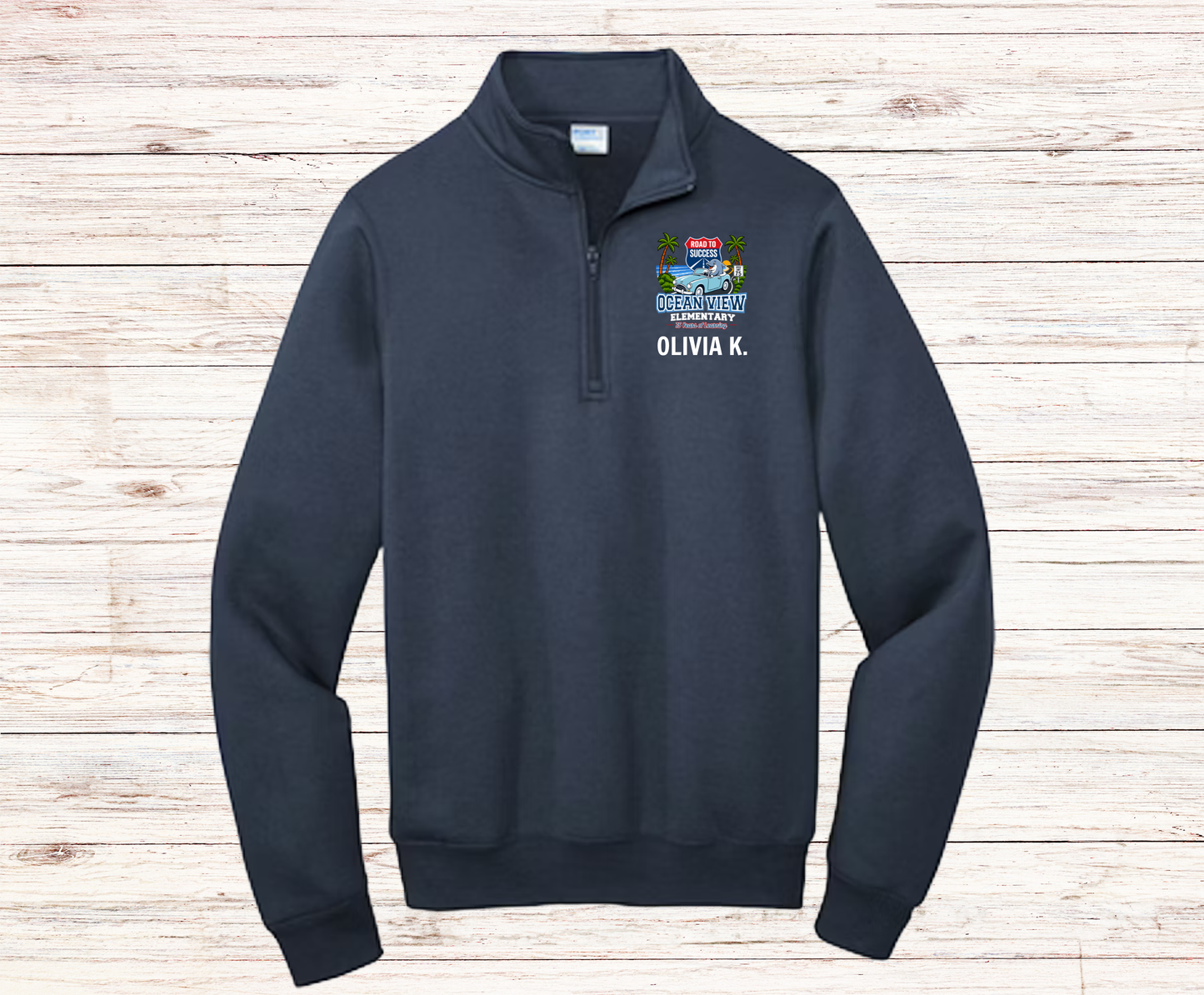 Ocean View 26'-27' Quarter Zip