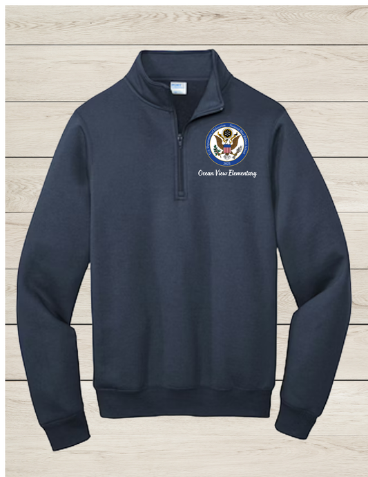Ocean View National Blue Ribbon Quarter Zip