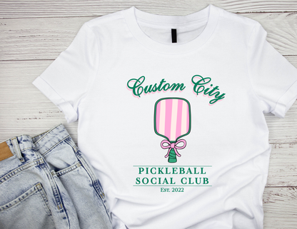 Custom Pickleball Social Club Shirt