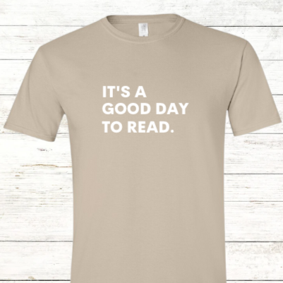 It's a Good Day to Read - Adult Crewneck  Tee