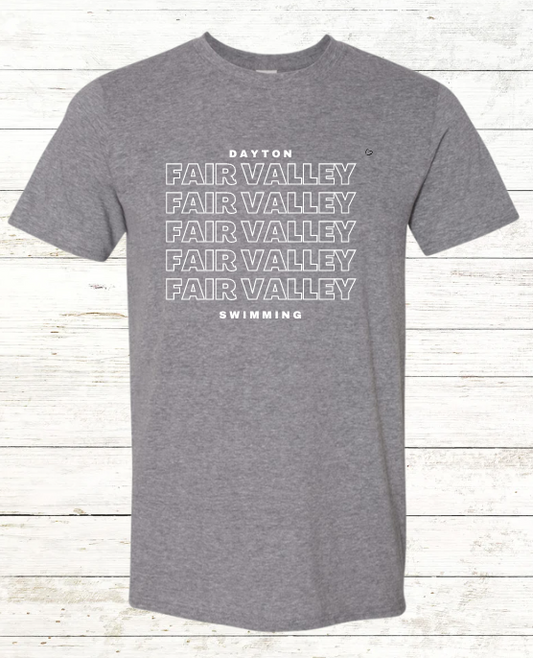 Fair Valley - Adult Swimmer Crewneck Tee