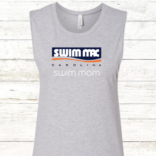 Swim Mac Swim Mom Jersey Muscle Tank