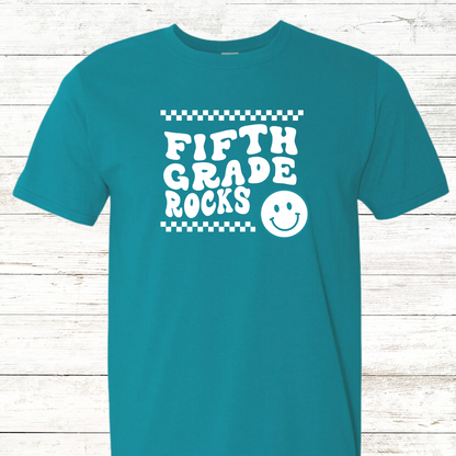 Grade Level Rocks Crewneck Tee