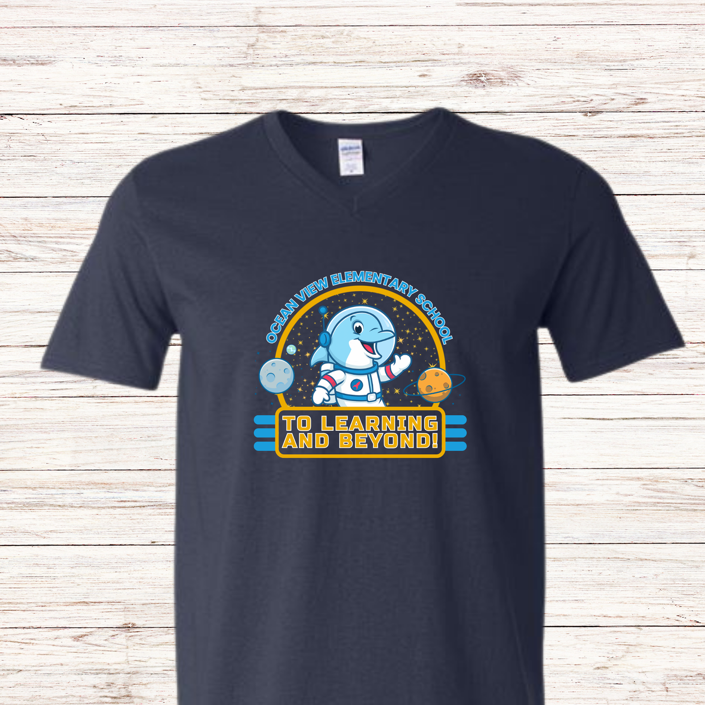 Ocean View V-Neck Tee 2025-26