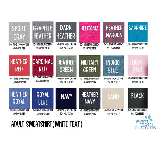 Those are my Boys -Soccer Mom- Adult Sweatshirt with Jersey Numbers and Back Personalization Option