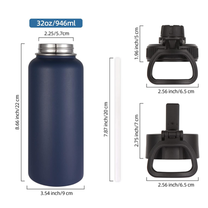 Ocean View Elementary 2026-2027 Road to Success Water Bottle – 32 oz Personalized