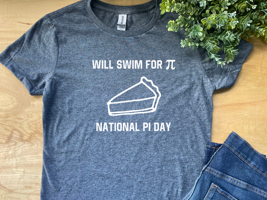 National pi Day Swimmer Tee