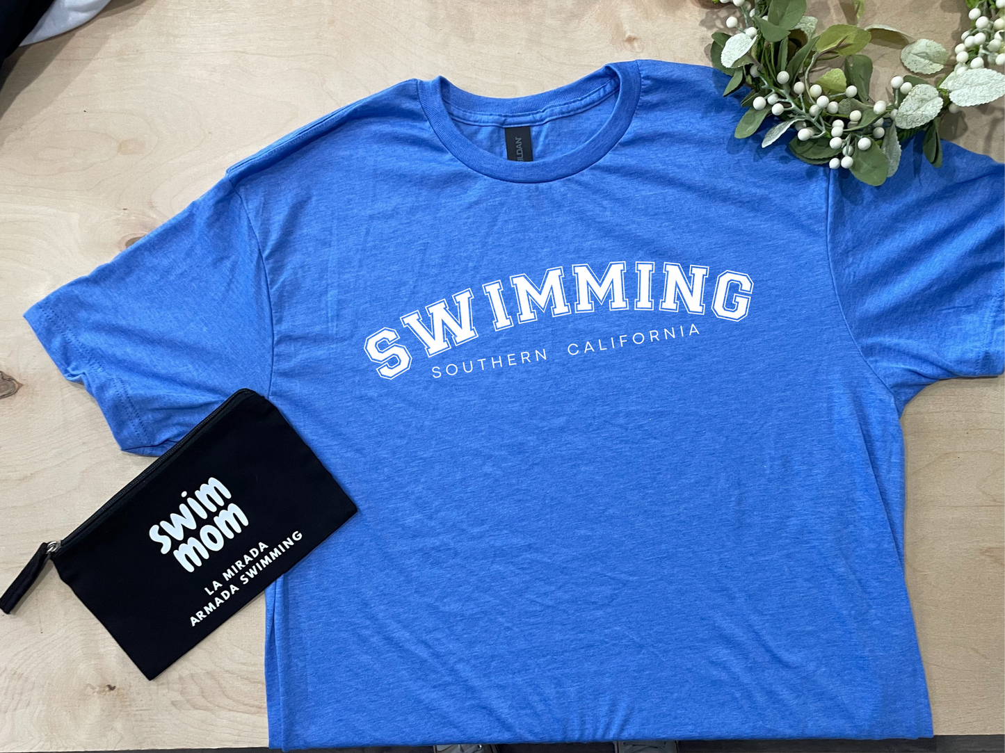 Swimming Tee with Personalized City / State